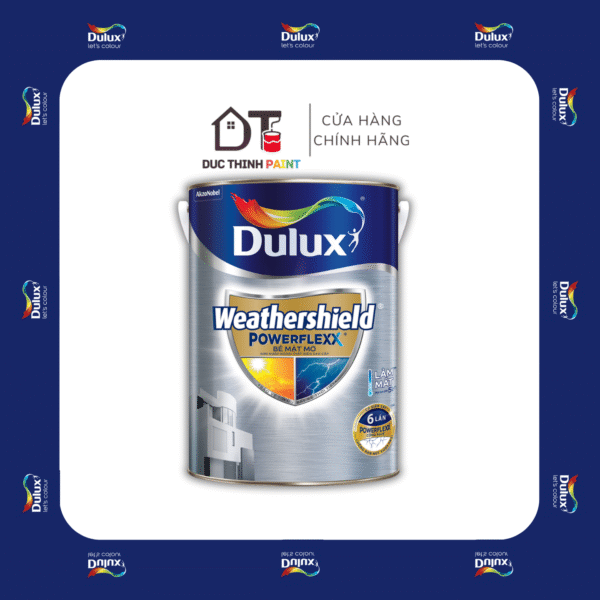 DULUX WEATHERSHIELD POWERFLEXX Bề Mặt Bóng / Mờ