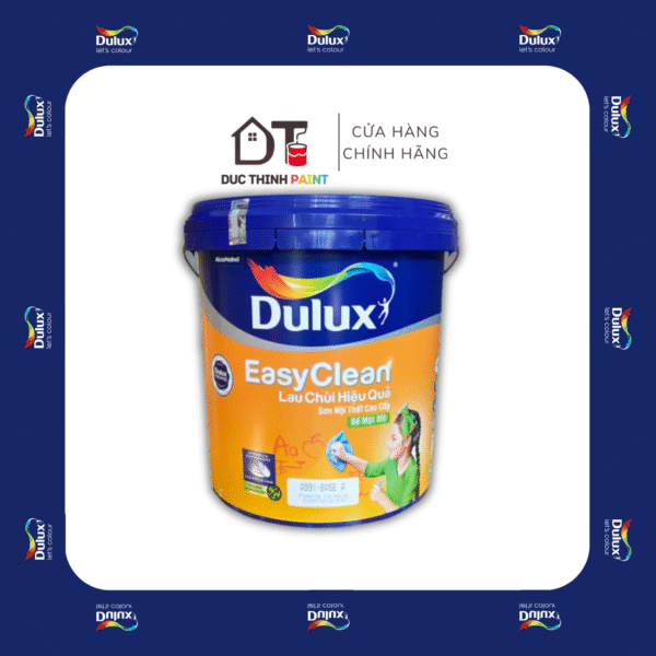 DULUX EASYCLEAN LAU CHÙI VƯỢT TRỘI KHÁNG VIRUS Bề Mặt Bóng / MỜ 99AB - 99A